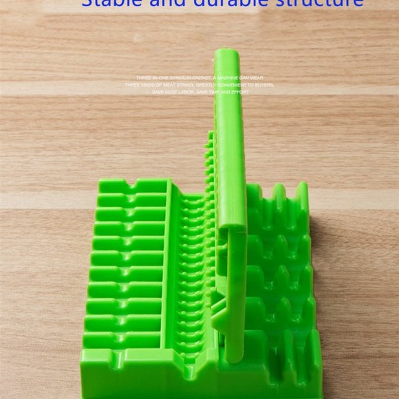 Professional Grade Skewers Kebab Maker Barbecue Stringer Box Machine Beef Pork M - Picture 12 of 12